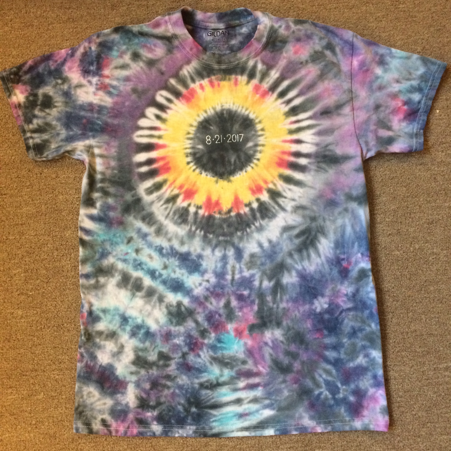 Solar Eclipse Tie Dye – thriftcraftlive